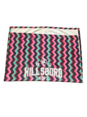 MV Sport Chevron Sweatshirt Stadium Blanket Hillsboro Hops 2013 39” X 57”